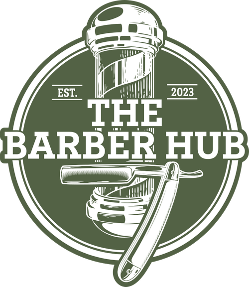 a barber shop logo